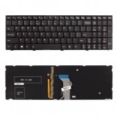 Клавиатура для ноутбука Lenovo Y500, Y500N, Y500NT, Y510P, Y500NT-ISE, черная с подсветкой