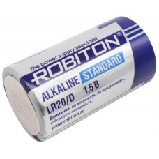 Батарейка (элемент питания) Robiton Standard LR20 BULK10, 1 штука