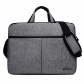 Сумка для ноутбука 15,6" MIRU GrayBag (1011) (15.6", цвет серый)