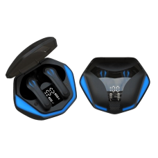 Наушники с микрофоном БЕСПРОВОДНЫЕ Venso Superia TW20 (чёрные) (внутриканальные, портативные/геймерские, Bluetooth, 10-25000 Гц, время работы 8 ч, с кейсом 38 ч)