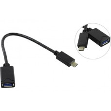 Кабель-переходник OTG USB 3.0 A - Type-C 5bites TC304-02OTG, 0.2м