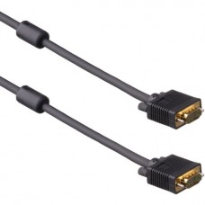 Кабель VGA-VGA, ExeGate EX-CC-PVGA-15M15M-10.0 EX169516RUS, 10m 2 фильтра