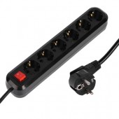 Сетевой фильтр 5bites SP6B-330 6S 3 м <Black>