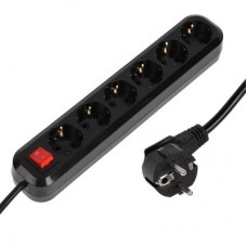 Сетевой фильтр 5bites SP6B-330 6S 3 м <Black>