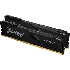 DDR4 16Gb KiTof2 PC-25600 3200MHz Kingston FURY Beast (KF432C16BBK2/16) CL16