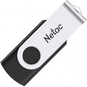 64 Gb USB3.0 Netac U505 NT03U505N-064G-30BK пластик+металл (32 ГБ, USB 3.2 Gen 1 Type-A (5 Гбит/сек), раскладной корпус, цвет черный)