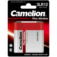 Батарейка (элемент питания) Camelion Plus Alkaline 3LR12-BP1 3LR12 BL1, 1 штука