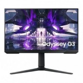 27" Samsung Odyssey G3 S27AG300NI (игровой, 16:9, 1920x1080, VA, 144 Гц, AMD FreeSync Premium, интерфейсы HDMI+DisplayPort, регулировка высоты, портретный режим, безрамочный дизайн, выход на наушники)