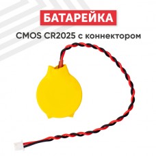 Батарейка CMOS CR2025 с коннектором