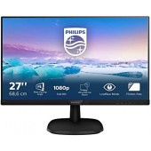 27" Philips 273V7QJAB/01 (16:9, 1920x1080, IPS, 75 Гц, динамики, интерфейсы HDMI+D-Sub (VGA)+DisplayPort)