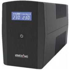 ИБП ИМПУЛЬС ЮНИОР СМАРТ 800 JS80117, LED, USB, RJ11/RJ45, SCHUKOx2 (аналог Ippon Back Basic 850 Euro), 800/480 ВА/Вт (~230В, АКБ 1х7.5Ач), напольный Источник бесперебойного питания