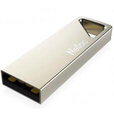 16 Gb USB 2.0 Netac U326 NT03U326N-016G-20PN (без колпачка, металл, цвет серебристый)