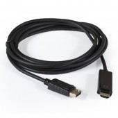 Кабель DisplayPort -> HDMI ExeGate EX-CC-DP-HDMI-1.8 EX284915RUS, 1,8м