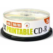 CD-R Mirex 700Mb 48x <уп.25 шт> на шпинделе, printable <200932>