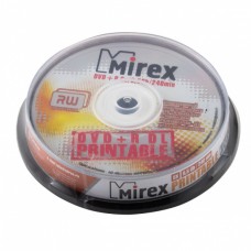 DVD+R Disc Mirex 8.5Gb 8x <уп. 10 шт> Double Layer, на шпинделе, printable <204268>