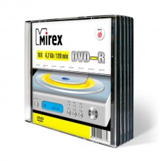 DVD-R Disc Mirex 4.7Gb 16x <уп. 5 шт> <202387>