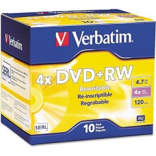 DVD-RW Disc Verbatim 4.7Gb 4x <уп. 5 шт> <43563>