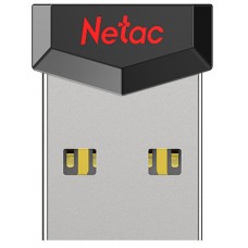 Netac <NT03UM81N-064G-20BK> USB2.0 Flash Drive 64Gb (RTL)