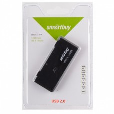 Smartbuy <SBHA-6110-K> 4-port USB2.0 Hub
