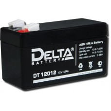 Аккумулятор Delta DT 12012 (12V, 1.2Ah) для слаботочных систем