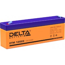 Аккумулятор Delta DTM 12022 (12V, 2.2Ah) для UPS