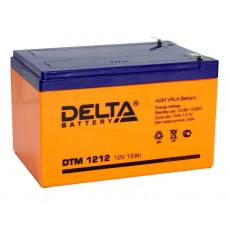 Аккумулятор Delta DTM 1212 (12V, 12Ah) для UPS