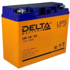 Аккумулятор Delta HR 12-18 (12V, 18Ah) для UPS