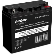 Аккумулятор Exegate EG17-12/EXG12170/GP12170 (12V, 17Ah) <EP160756RUS>