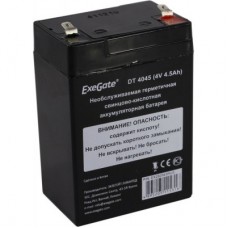 Аккумулятор Exegate DT 4045 (4V, 4.5Ah) для слаботочных систем <EX282943RUS>