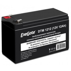 Аккумулятор Exegate DTM 1212 (12V, 12Ah) для UPS <EX282967RUS>