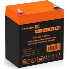 Аккумулятор Exegate EXG1250/HR12-5 (12V, 5Ah) для UPS <EP211732RUS>