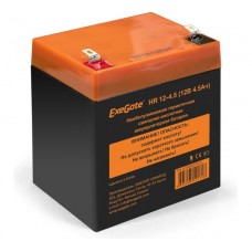 Аккумулятор ExeGate HR 12-4.5 (12V, 4.5Ah) для UPS <EX285637RUS>