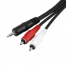 5bites <AC35J2R-015M> Кабель Jack3.5-M -> 2RCA-M 1.5м