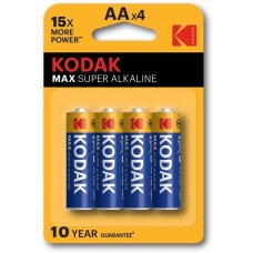 Kodak MAX <CAT30952867> (LR6, Size AA, 1.5V, alkaline) <уп. 4 шт>