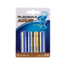 Pleomax <LR6-4BL> (Size AA, 1.5V, alkaline) <уп. 4 шт>