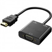 KS-is <KS-426> Кабель-адаптер HDMI(M) -> VGA(15F)+audio