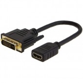 KS-is <KS-446> Кабель-адаптер HDMI (19F) -> DVI-D (25M)
