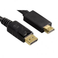 KS-is <KS-744-1.8> Кабель-адаптер DisplayPort(M) -> HDMI 19(M) 1.8м