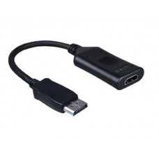 KS-is <KS-749> Кабель-адаптер DisplayPort(M) -> HDMI 19(F) 0.2м, активный