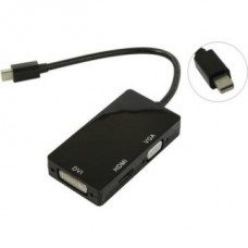 Orient <C331> Кабель-адаптер miniDisplayPort(M) -> HDMI 19(F)/DVI(F)/VGA (15F)+аудио