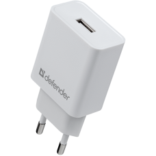 Defender UPA-21 White <83571> Зарядное устройство USB (Вых. DC5V, 10.5W, USB)