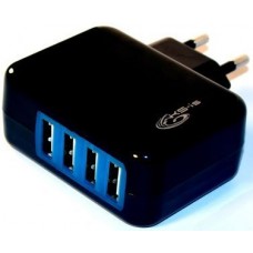 KS-is Forji KS-288 Зарядное устройство USB (Вых. DC5V, 21W, 4xUSB, быстрая зарядка)