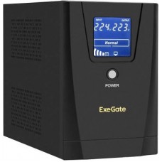 UPS 1200VA Exegate SpecialPro Smart <LLB-1200> <EP285493RUS> LCD, защита телефонной линии/RJ45