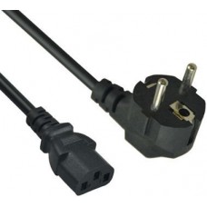 ExeGate <EX264333RUS> Кабель компьютер - розетка 220V 1.2м Европейский стандарт
