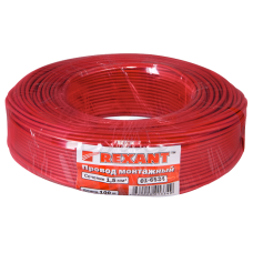 Rexant <01-6534> Провод ПГВА, автомобильный (1.5мм2, 100м, красный)