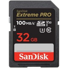 SanDisk Extreme PRO <SDSDXXO-032G-GN4IN> SDHC Memory Card 32Gb UHS-I U3 Class10 V30