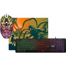 Defender TARK C-779 <Black> (Кл-ра, USB, +Мышь, 4кн, Roll, коврик) <52779>