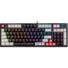 Клавиатура Defender Hawk GK-418 <USB> 97КЛ, подсветка клавиш <45418>