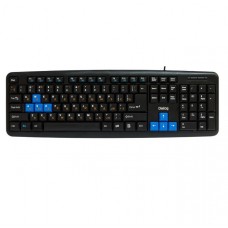 Клавиатура Dialog KM-025U Black-Blue <USB> 104КЛ