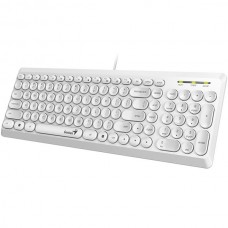 Клавиатура Genius SlimStar Q200 White <USB> 101КЛ (31310020412)